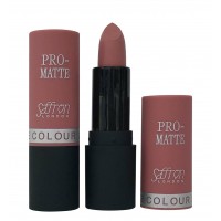 Saffron Pro-Matte Lipstick  01 Matte Tea Rose