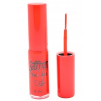 Saffron Nail Polish   Nail Art Red 7