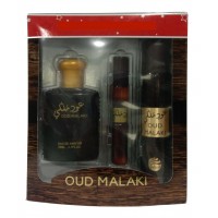 OUD MALAKI 3 Pcs Perfume/Non Alcoholic Perfume/Body Spray Gift Set