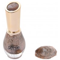 Saffron Nail Polish   Confetti Gold 69